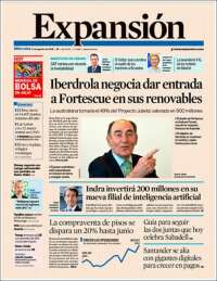 Portada de Expansión (Spain)