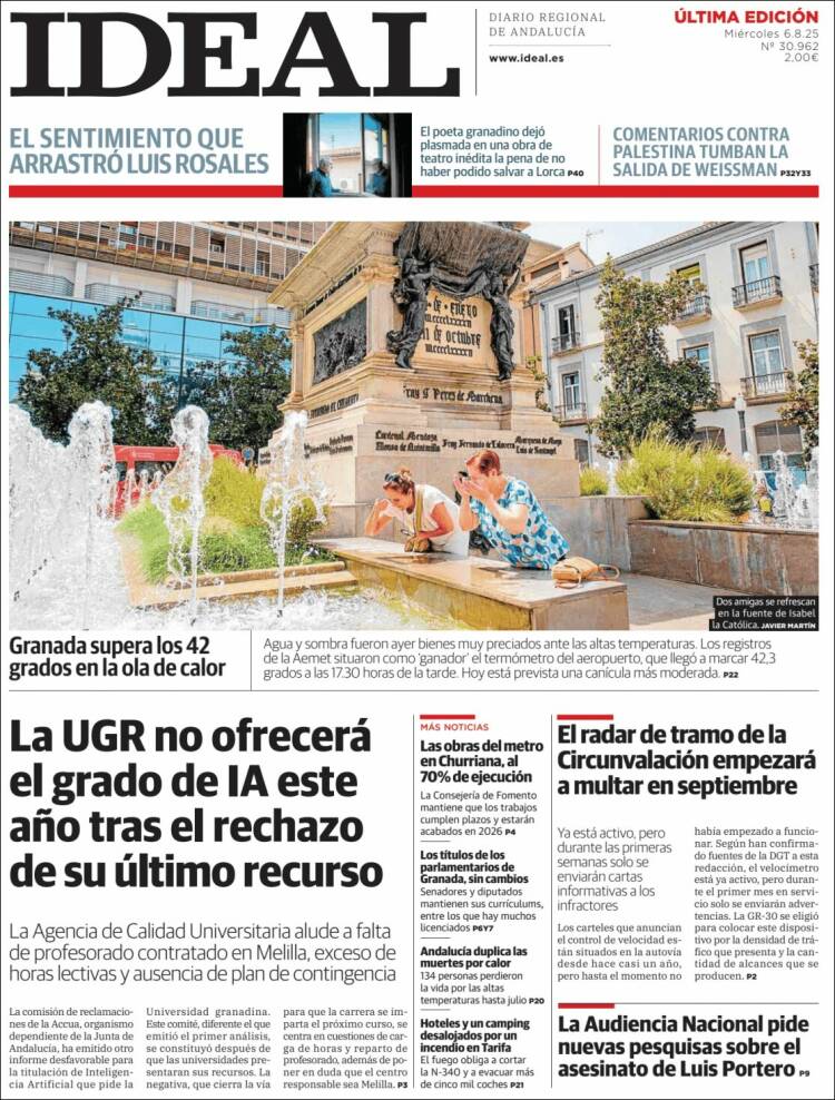 Portada de Ideal (España)