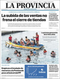 Portada de La Provincia (Spain)