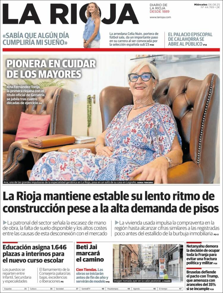 Portada de La Rioja (Spain)