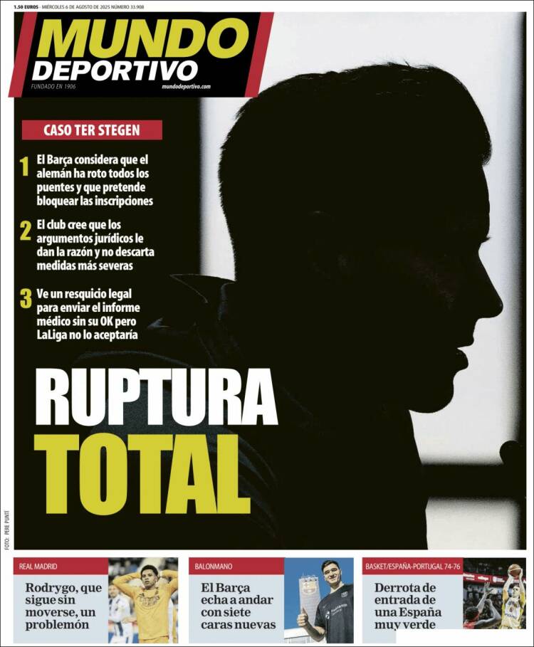 Portada de El Mundo Deportivo (España)