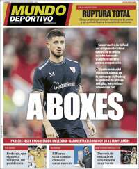 Portada de Mundo Deportivo Bizkaia (España)