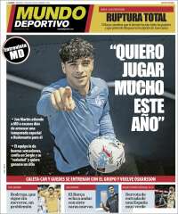 Portada de Mundo Deportivo Gipuzkoa (España)