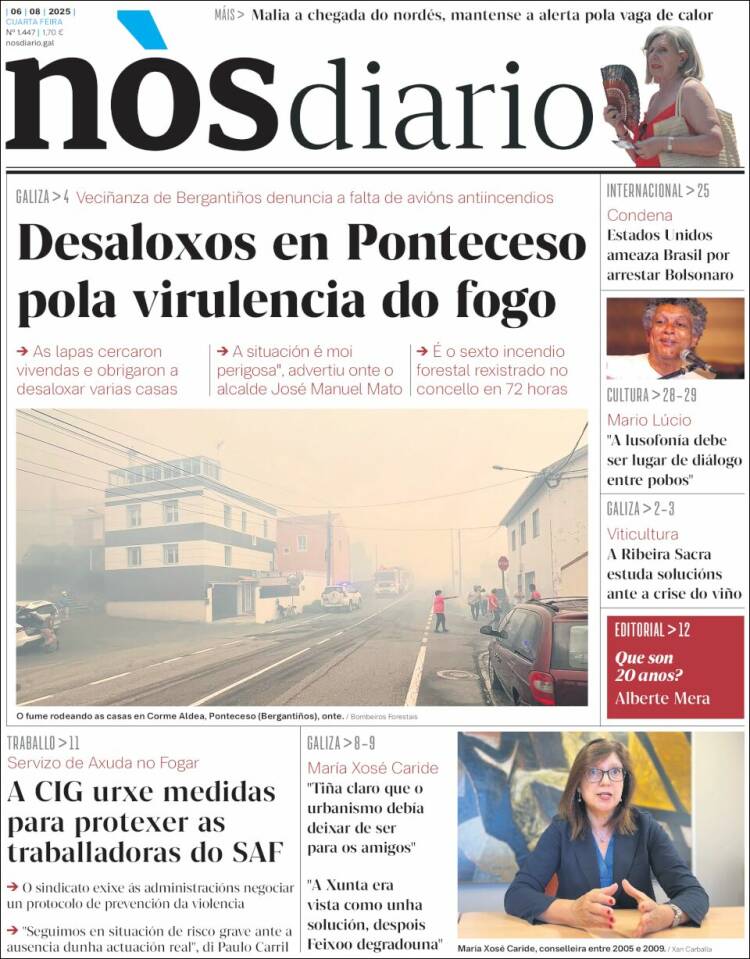 Portada de Nòs Diario (Spain)