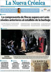 Portada de La Nueva Crónica (España)