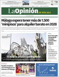 Portada de La Opinión de Málaga (Spain)
