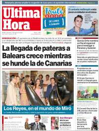 Portada de Última Hora (Spain)