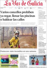 Portada de La Voz de Galicia (Spain)