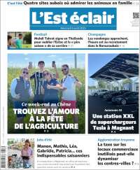 Portada de L'Est Eclair (Francia)