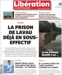 Portada de Libération Champagne (Francia)