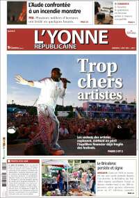 Portada de L'Yonne-Républicaine (France)