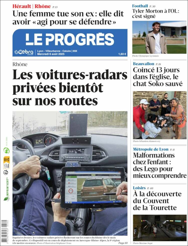 Portada de Progres de Fecamp (Francia)