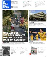 Portada de La Voix du Nord (France)