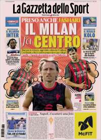 Portada de La Gazzetta dello Sport (Italia)