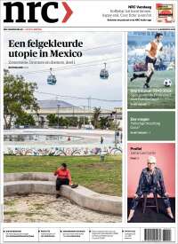 Portada de NRC Handelsblad (Países Bajos)