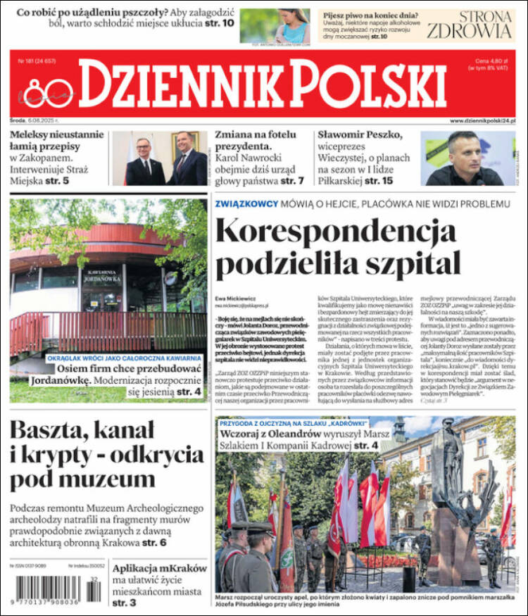 Portada de Dziennik (Poland)