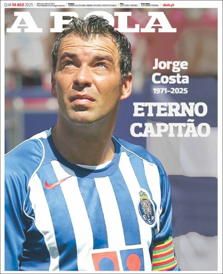 Portada de A Bola (Portugal)