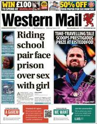 Portada de Western Mail (Reino Unido)