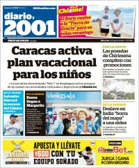 Portada de 2001 - Dosmiluno (Venezuela)