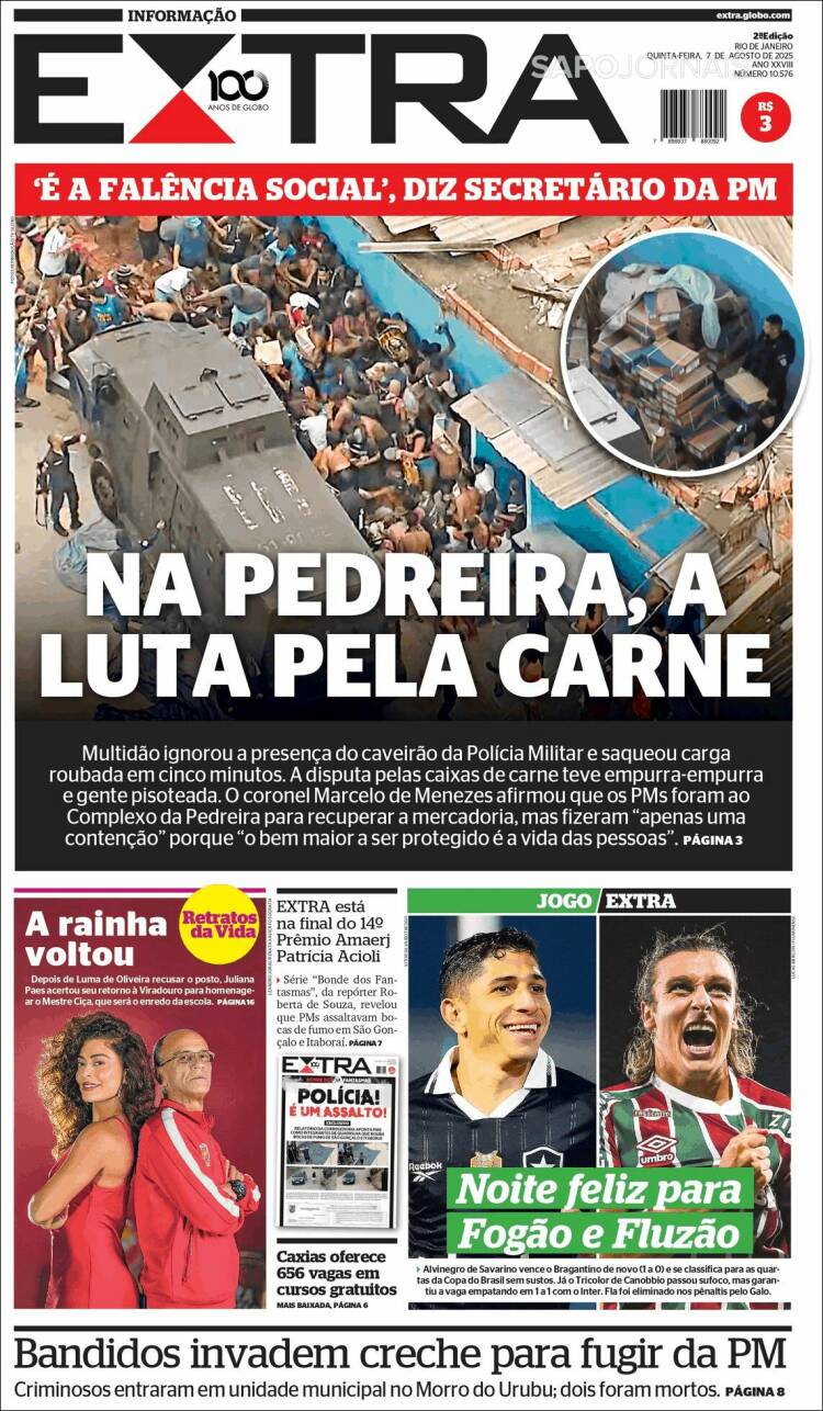 Portada de Extra (Brasil)