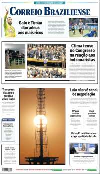 Portada de Correio Braziliense (Brasil)