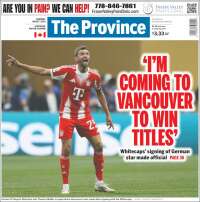 Portada de The Province (Canada)