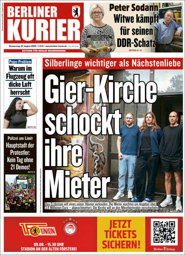 Portada de Berliner Kurier - Startseite BK (Germany)
