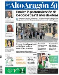 Portada de Diario del AltoAragón (Spain)