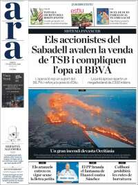 Portada de Ara (Spain)