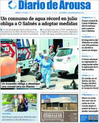 Portada de Diario de Arousa (Spain)