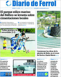 Portada de Diario de Ferrol (Spain)