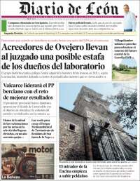 Portada de Diario de León (España)