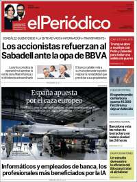 Portada de El Periódico (Spain)