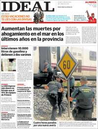 Portada de Ideal Almeria (Spain)