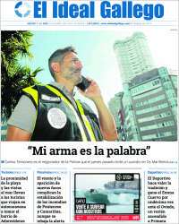 Portada de El Ideal Gallego (Spain)