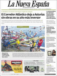 Portada de La Nueva España (Spain)