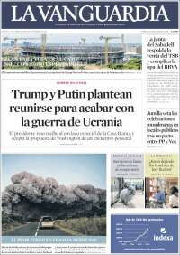 Portada de La Vanguardia (Spain)