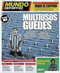 Portada de Mundo Deportivo Gipuzkoa (España)