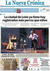 Portada de La Nueva Crónica (España)