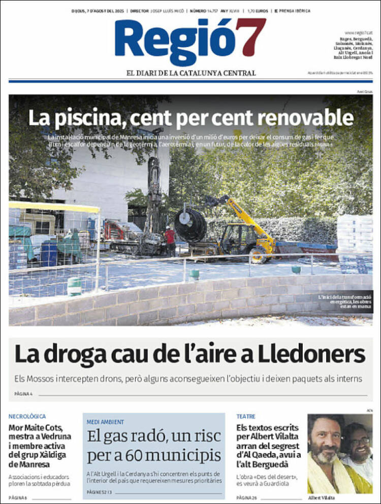 Portada de Regio7 (España)