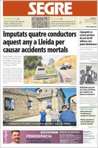 Portada de Segre (Spain)