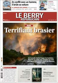 Portada de Berry Republicain (Francia)