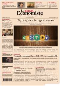 Portada de Le nouvel Economiste (France)