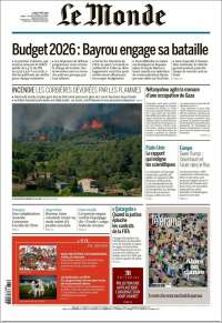 Portada de Le Monde (Francia)
