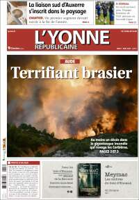 Portada de L'Yonne-Républicaine (France)