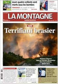 Portada de La Montagne (Francia)