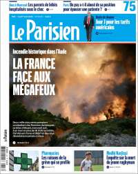 Portada de Le Parisien (Francia)