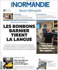 Portada de Paris Normandie (Francia)