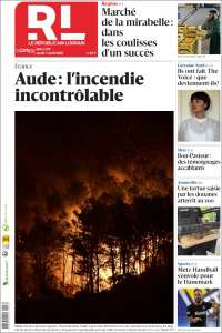 Portada de Le Republicain Lorrain (France)
