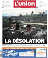 Portada de L'Union (Francia)